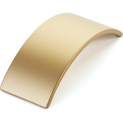 2-1/2 Inch Center to Center Armadio Cabinet Pull, Signature Satin Brass