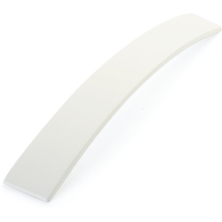 6-5/16 and 7-9/16 Inch Variable Center to Center Armadio Cabinet Pull, Matte White