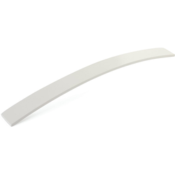 11-5/16 and 12-5/16 Inch Variable Center to Center Armadio Cabinet Pull, Matte White