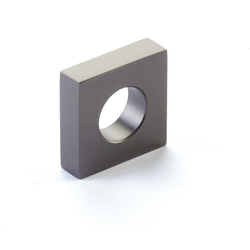 1 Inch Diameter Cafe Oval Slot Cabinet Knob, Gun Metal