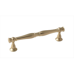 Crawford 5-1/16 Inch Center to Center Golden Champagne Cabinet Pull