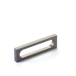 3-1/2 Inch Center to Center Cafe Cabinet Pull, Gun Metal