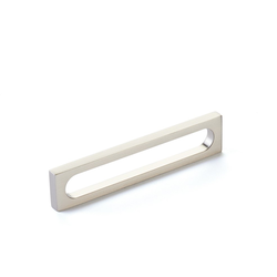 5 Inch Center to Center Cafe Cabinet Pull, Brushed Nickel