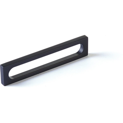 5 Inch Center to Center Cafe Cabinet Pull, Matte Black