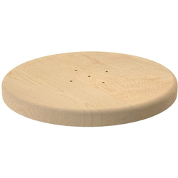 12 Inch Diameter Pacific Rim Round Base, Hard Maple