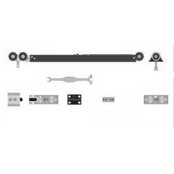 15% OFF 264 lb Capacity Sofstop Pocket Door Soft Close Hardware Set for CS Cavity Slider Track, Minimum Door Width 31 Inch