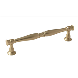 Crawford 6-5/16 Inch Center to Center Golden Champagne Cabinet Pull