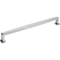 12 Inch Center to Center Richard Cabinet Pull, Polished Chrome
