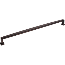 18 Inch Center to Center Richard Cabinet Pull, Brushed Oil Rubbed Bronze