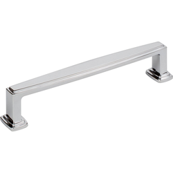 5-1/16 Inch Center to Center Richard Cabinet Pull, Polished Chrome