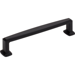 5-1/16 Inch Center to Center Richard Cabinet Pull, Matte Black