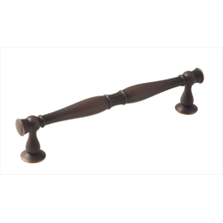 Crawford 6-5/16 Inch Center to Center Oil-Rubbed Bronze Cabinet Pull