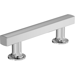 Everett 3 Inch Center to Center Cabinet Pull, Polished Chrome