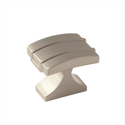 Davenport 1-1/4 Inch Diameter Satin Nickel Cabinet Knob