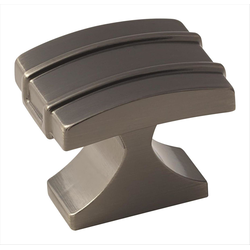 Davenport 1-1/4 Inch Diameter Gunmetal Cabinet Knob
