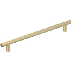 Caliber 10-1/16 Inch Center to Center Cabinet Pull, Golden Champagne