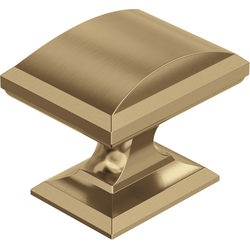 Candler 1-1/4 Inch Length Cabinet Knob, Champagne Bronze