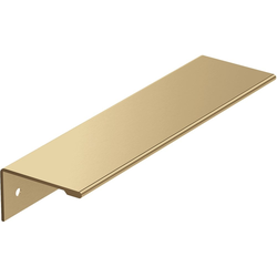 Edge Pull 5-1/16 Inch Center to Center Edge Pull, Champagne Bronze