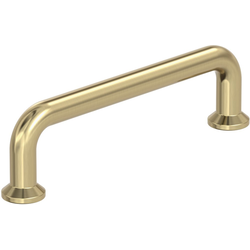 Factor 3-3/4 Inch Center to Center Arch Cabinet Pull, Golden Champagne
