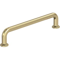 Factor 5-1/16 Inch Center to Center Arch Cabinet Pull, Golden Champagne