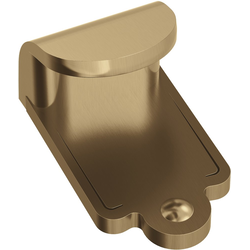 Inspirations 1-7/8 Inch Length Cabinet Finger Pull, Champagne Bronze