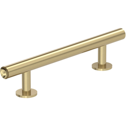 Radius 3-3/4 Inch Center to Center Cabinet Pull, Golden Champagne