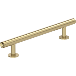 Radius 5-1/16 Inch Center to Center Cabinet Pull, Golden Champagne