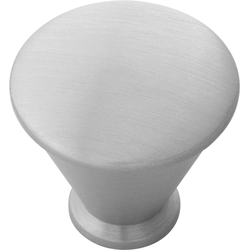 Facette Knob 1-1/4 inch Diameter Stainless Steel