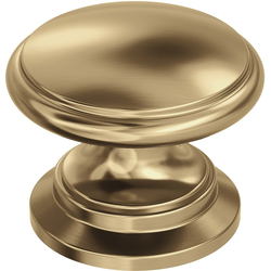 Ravino 1-1/4 Inch Diameter Cabinet Knob, Champagne Bronze