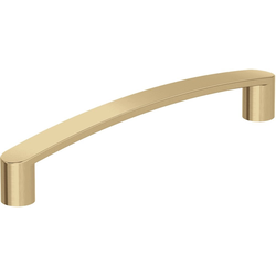 Rift 5-1/16 Inch Center to Center Arch Cabinet Pull, Champagne Bronze