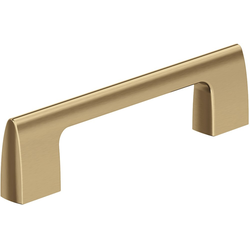 Riva 3-3/4 Inch Center to Center Cabinet Pull, Champagne Bronze