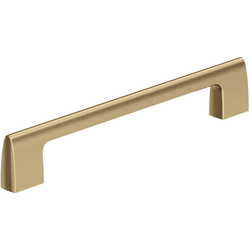 Riva 6-5/16 Inch Center to Center Cabinet Pull, Champagne Bronze