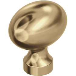 Vaile 1-3/8 Inch Length Cabinet Knob, Champagne Bronze