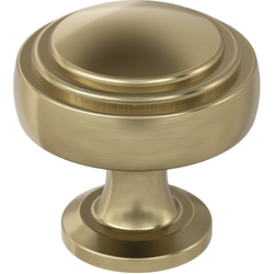 Winsome 1-1/4 Inch Diameter Cabinet Knob, Golden Champagne