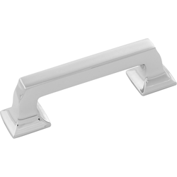 Studio II Pull 3 inch Center to Center Polished Nickel