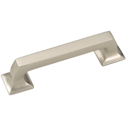 Studio II Pull 3-3/4 inch Center to Center Satin Nickel