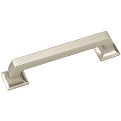 Studio II Pull 5-1/16 inch Center to Center Satin Nickel