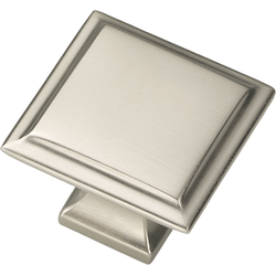 Studio II Knob 1-1/4 inch Diameter Satin Nickel
