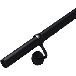 23% OFF Indoor Handrail Kit with 3 47-1/4 Inch Handrails for 141-3/4 Inch Max Length, Matte Black