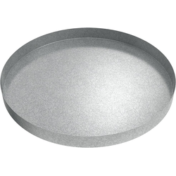 24 Inch Diameter Round Water Heater Drip Pan, Galvanized Steel