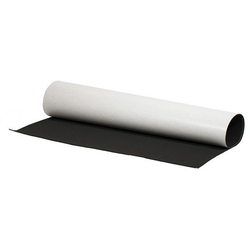 32"Length x 30" Width Anti Vibration Pad with Adhesive, Black