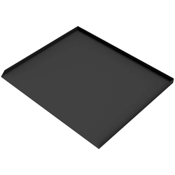 24 Inch Length x 20-1/2 Inch Width Dishwasher Leak Pan, Flat Black