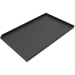 21 Inch Length x 15 Inch Width Ice Machine Leak Pan, Flat Black