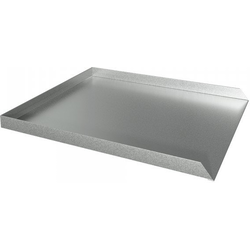 21 Inch Length x 18 Inch Width Dishwasher Leak Pan, Galvanized Steel