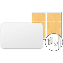 1-1/2 x 2-1/2 Inch Fastcaps, 120 Fastcaps Per Box, White