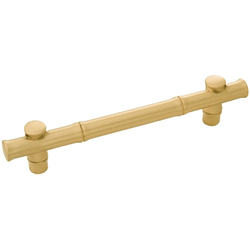 Junzi Pull 5-1/16 inch Center to Center Satin Brass
