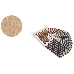 9/16 Inch Diameter Fastcaps, 1040 Fastcaps Per Box, Unfinished White