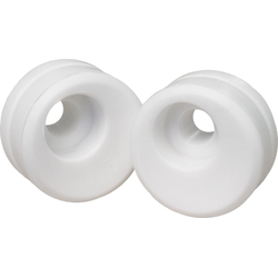 Euro Door Stop, Pack of 100, White