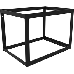 12 Inch Depth x 17 Inch Width x 12 Inch Steel Cube Cabinet, Model A, Black