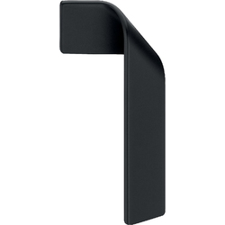 5/8 Inch Center to Center H2155 Right Cabinet Pull, Matte Black